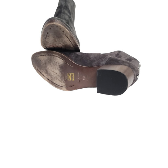 Rag & Bone Wesley Gray Suede Ankle Boots Size 9.5 US - Picture 8 of 9